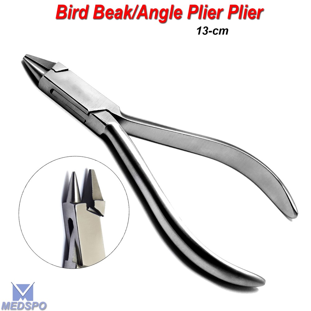 Orthodontic Wire Bending Bird Beak Pliers Dental Supply Angle Loop Instruments