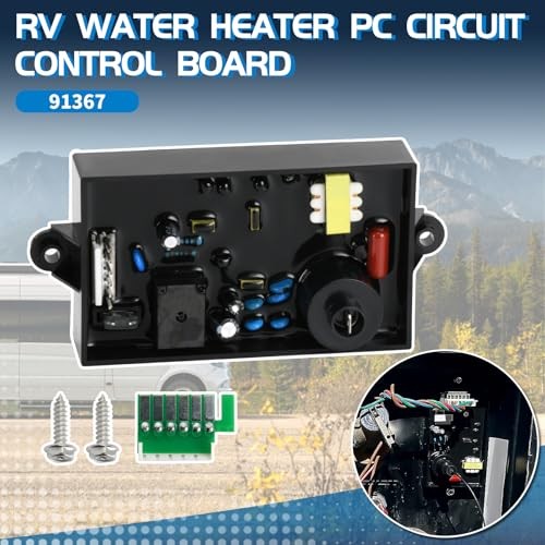 RV Water Heater PC Control Circuit Board Compatible with Atwood 91367, 93253,