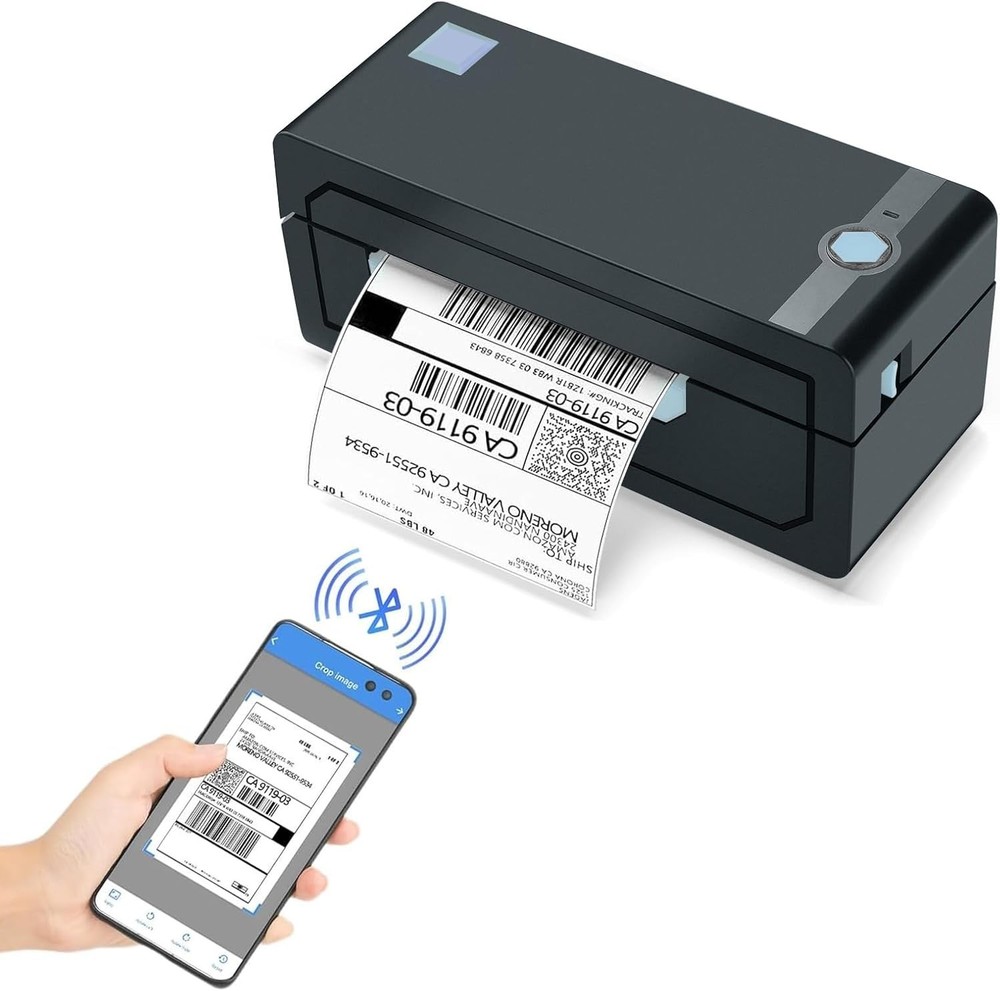Versatile 4x6 Label Printer with Bluetooth for eBay, Amazon & Etsy Shipping