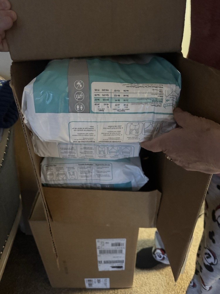 Prevail PER-FIT Medium 20ct & Tranquility Essential Small 22ct Underwear