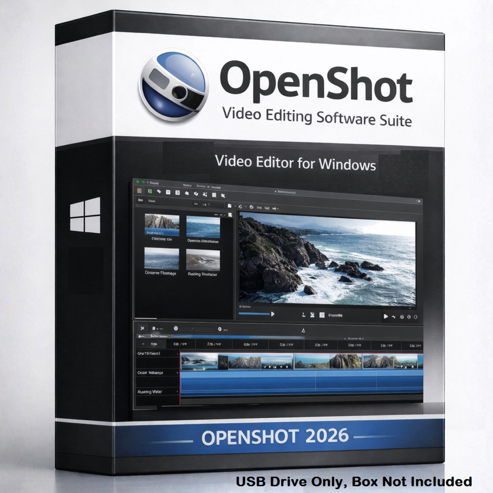 Open Shot Video Editor 2026 | Full Pro Video Editing Software Suite For Windows