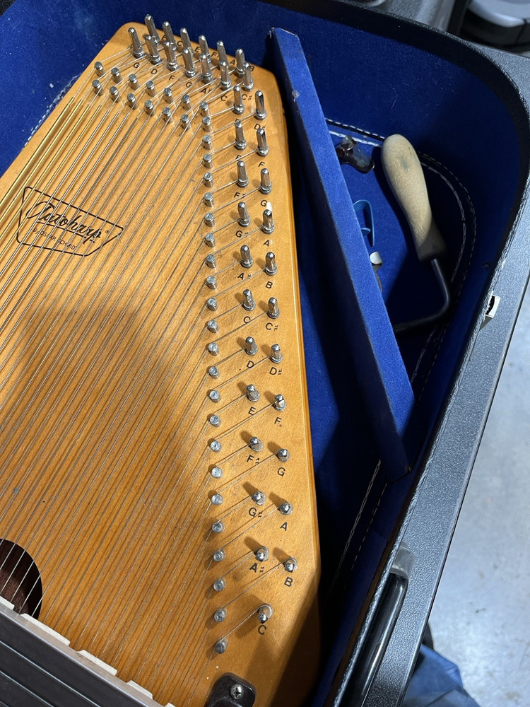 Oscar Schmidt Autoharp 36 Strings with Case
