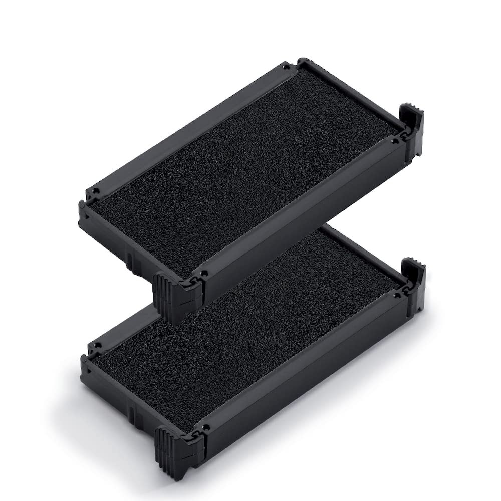 Replacement Pads for Printy 4912 Stamp  2 Pack Black Ink