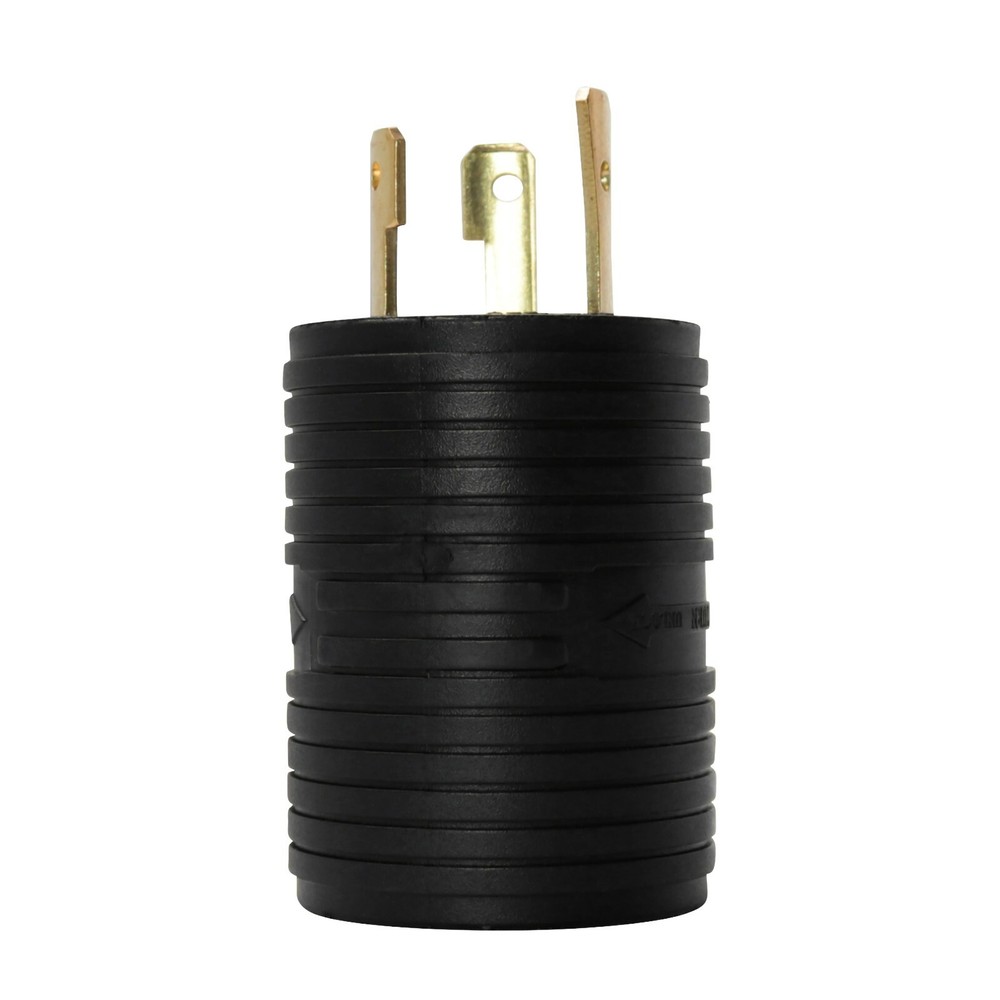Generator Adapter Plug 4 Prong to 3 Prong, NEMA L5-30P to NEMA L5-30R