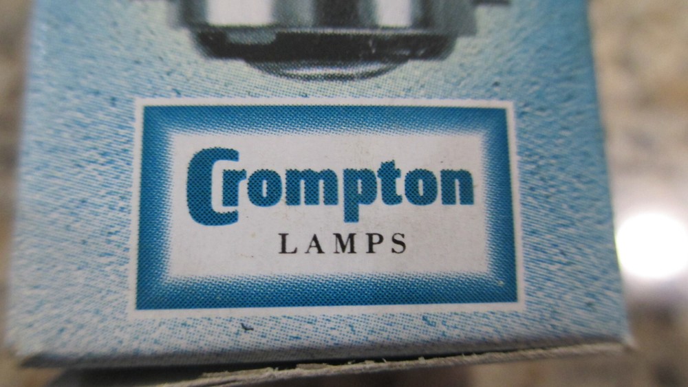 2, Crompton 15w Sign Lamps, Blue, Red