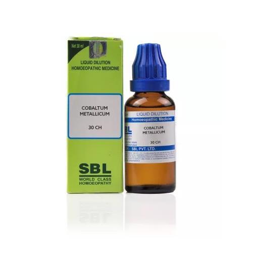 SBL Homeopathic Cobaltum Metallicum Dilution 30ml
