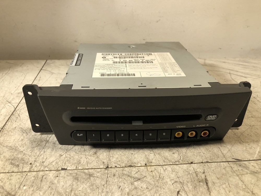 2004 2005 2006 2007 2008 Chrysler Pacifica DVD CD Automatic Changer OEM