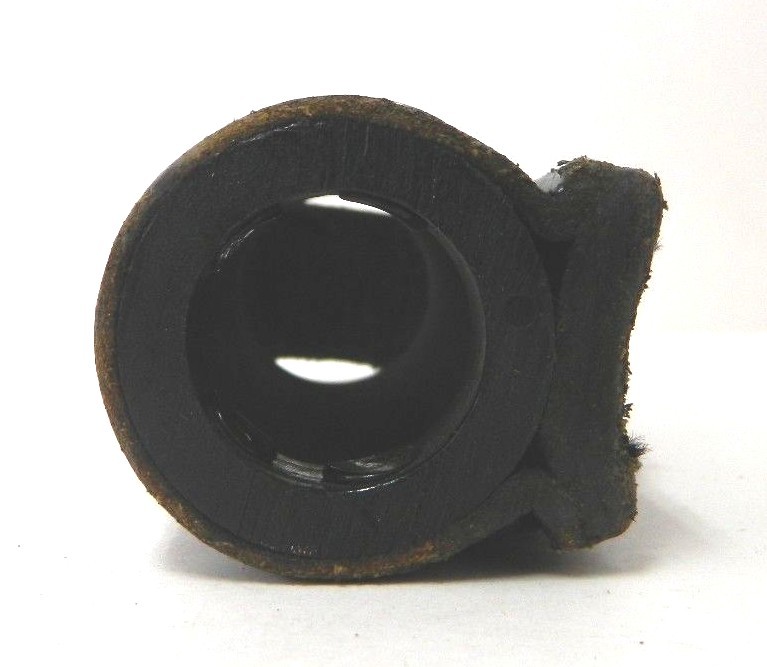 Tex Shoemaker & Son Black Tooled Leather Mace Holder Belt 92A