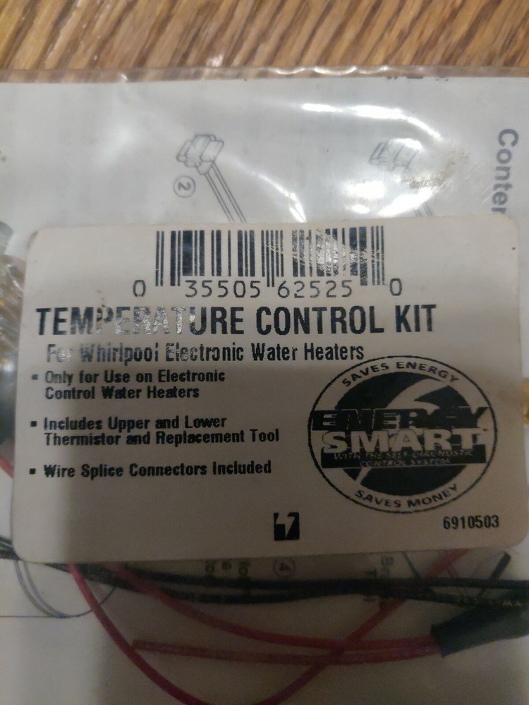 whirlpool electronic heater temperature control kit