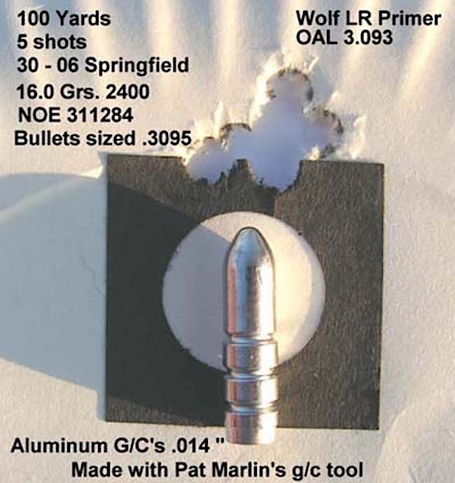 44 cal Patmarlins Checkmaker Gas Check Forming Tool and Die Set