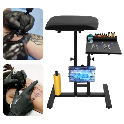 Adjustable Height Oversized Arm Rest Stand Arm Rest Stand w/ Workbench 360°