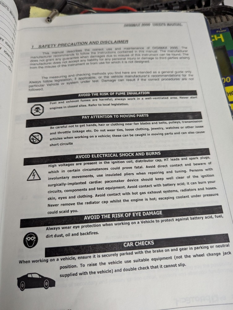 Protech Digimax 2000 Complete Diagnostic Tester + Oscilloscope Tool - RARE VTG