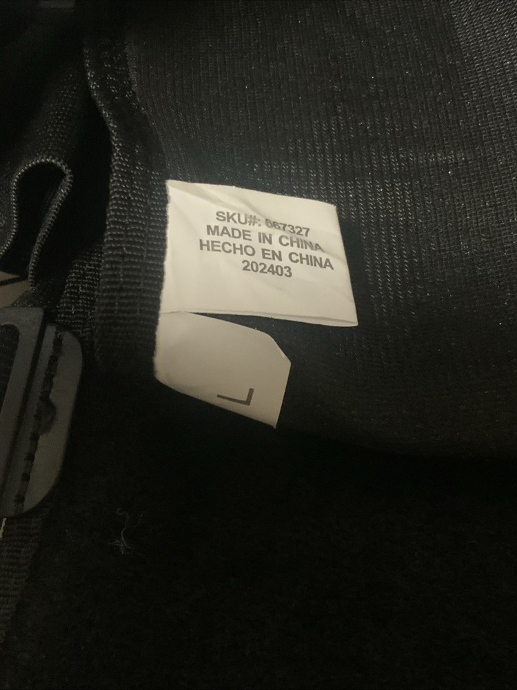 🥥 Husky Work Back Brace Support Belt Polyester Black Large 🆕