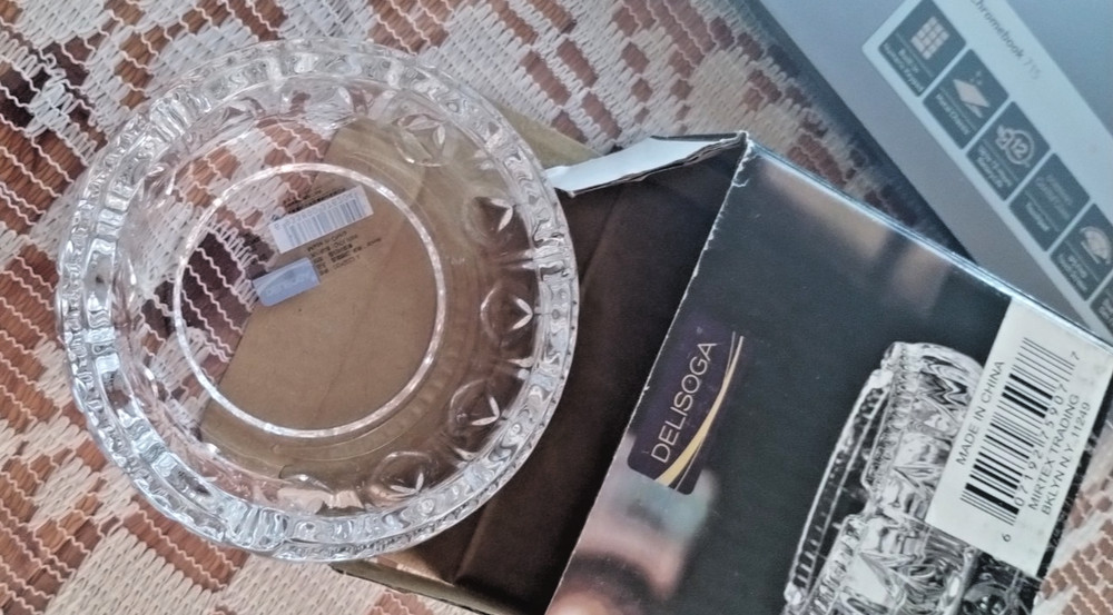 Crystal Clear Ash Tray