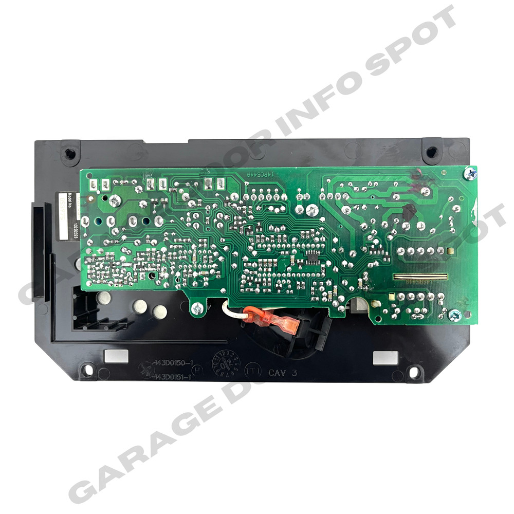 41A5021-2 Sears Craftsman Circuit Logic Board End Panel Red Learn Button TESTED!