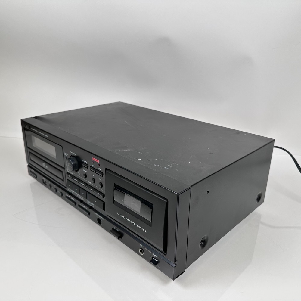 TEAC AD-850 Cassette Deck CD Player USB Memory Recording & Playing; AS-IS