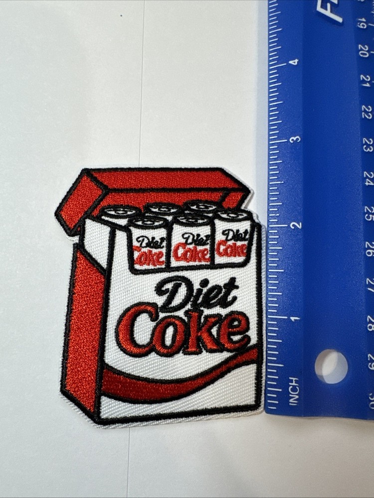 Diet Coke Pack Iron On Patches