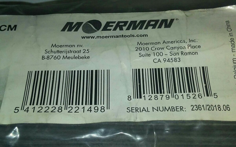 MOERMAN LIQUIDATOR 30CM/12", 10-PACK, SOFT RUBBER REFILLS, NEW, FREE SHIP