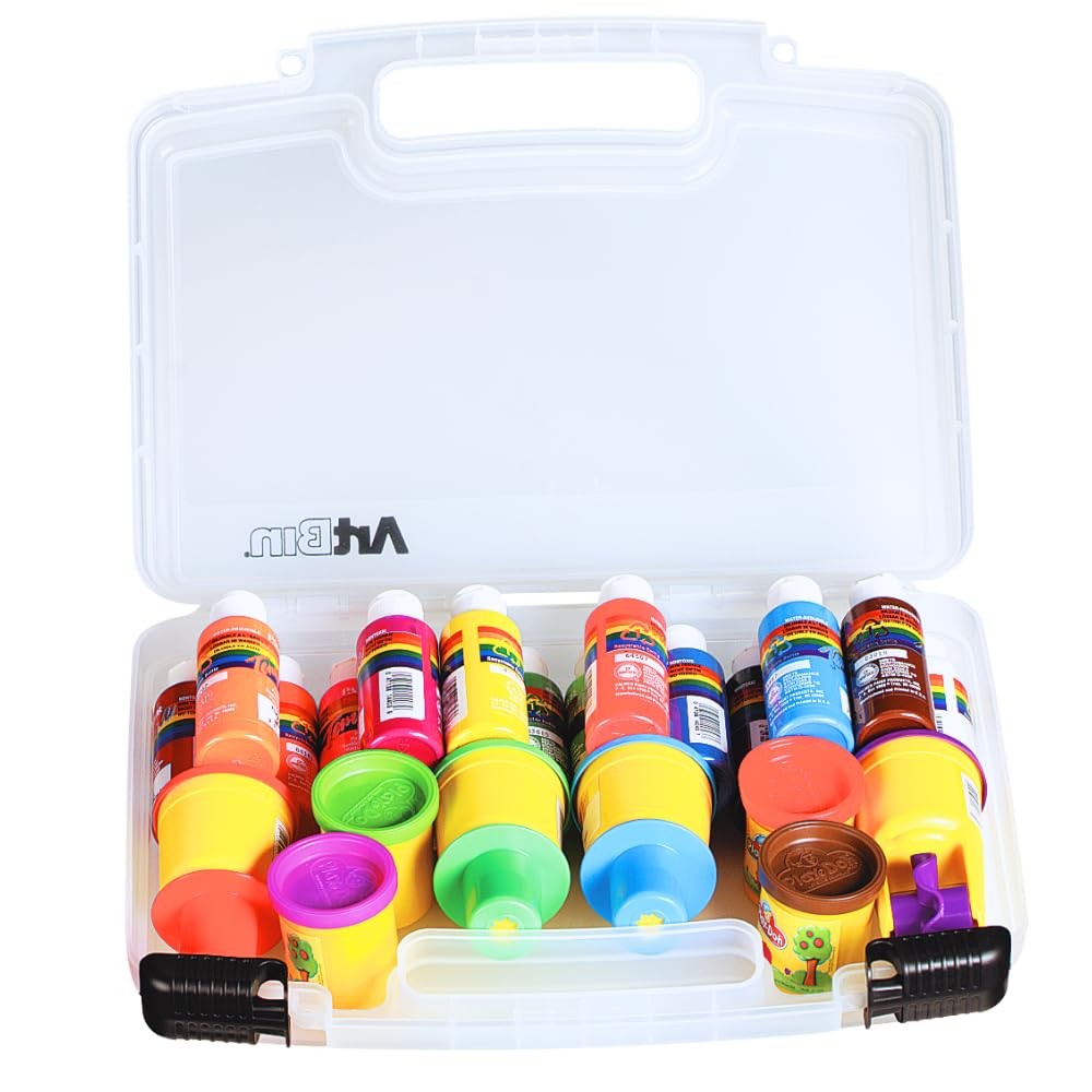 ArtBin 6977AB 12" Quick View Deep Base Portable Art Craft Storage Case Organizer