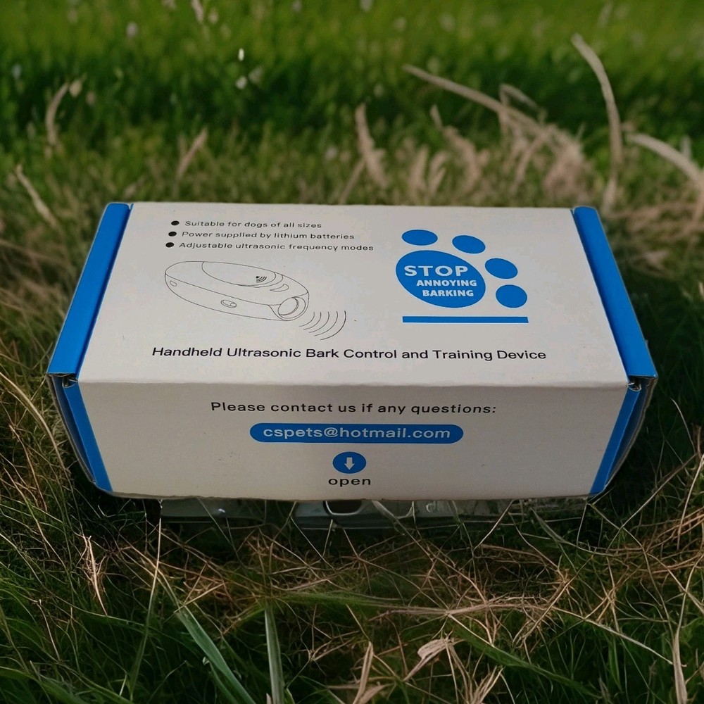 Handheld Ultrasonic Bark Control And Training 3 Modes 16.4Ft Anti Bark Control