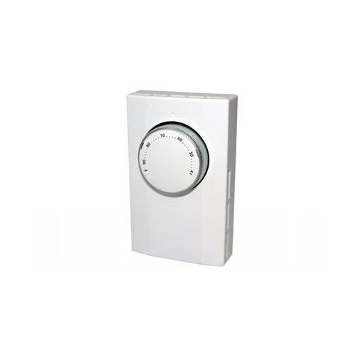 K101 Single Pole White Thermostat