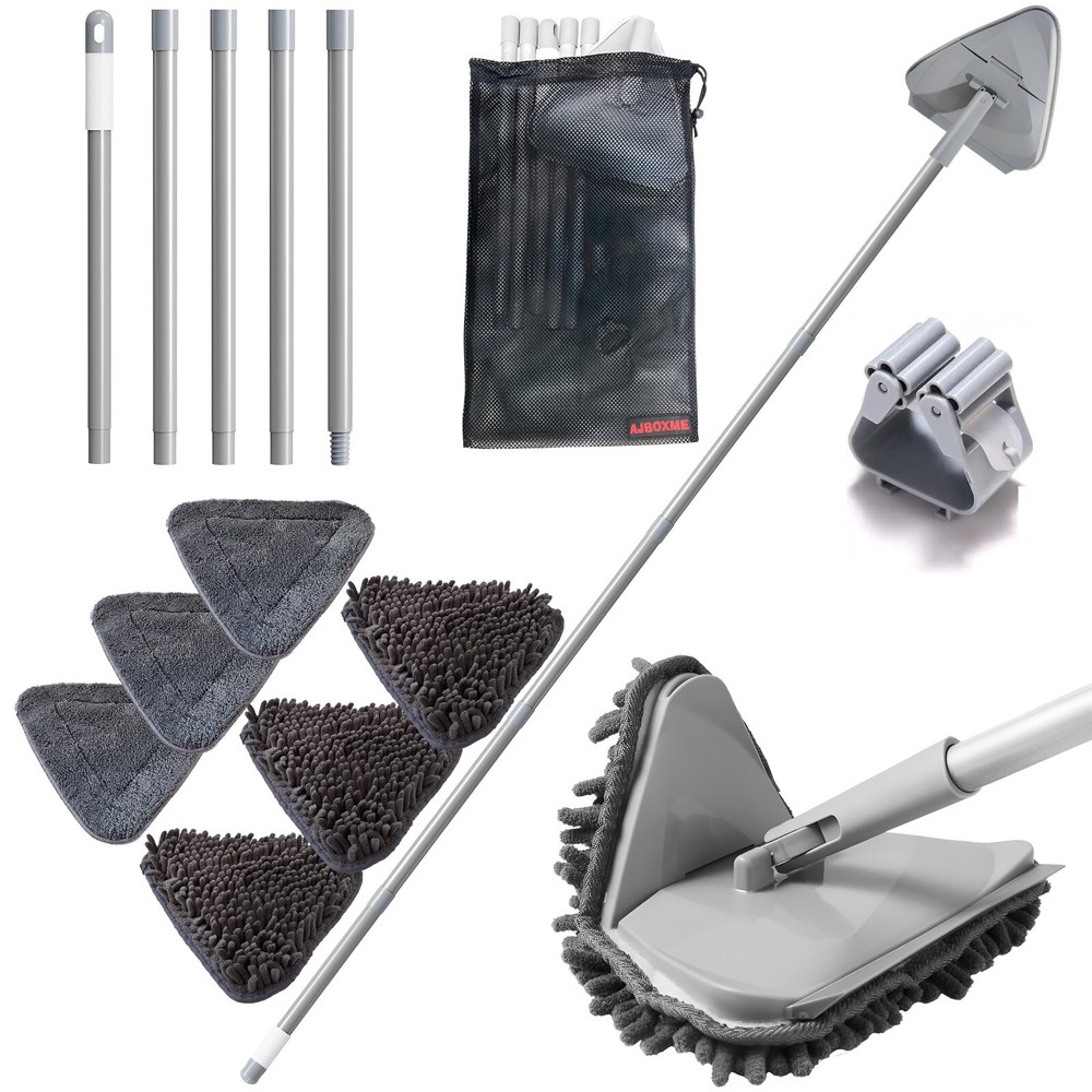 Wall Cleaning Mop with Long Handle, Ceiling Cleaner Tool Duster