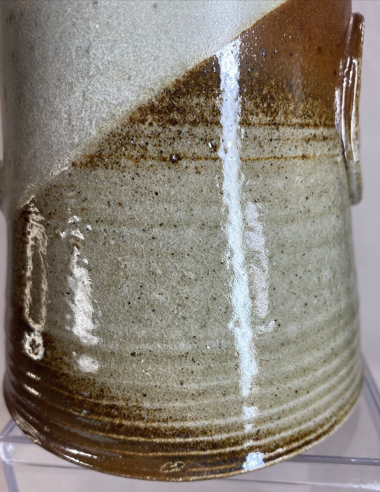 Hand Made Glazed Pottery Pitcher 24oz