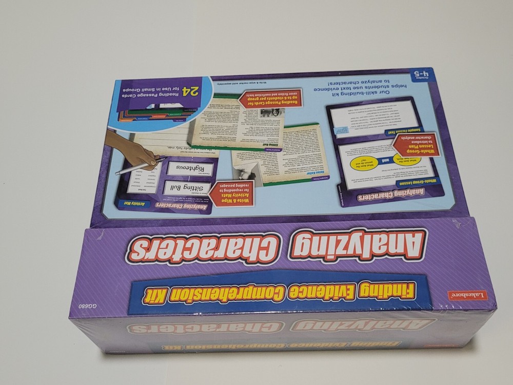 Lakeshore Finding Evidence Comprehension Kit "Analyzing Characters" Grades 4-5