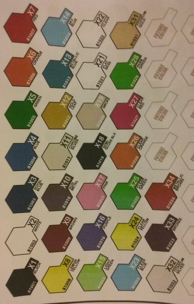 Tamiya acrylic paint. 23ml BUNDLE!! Pick any 5.