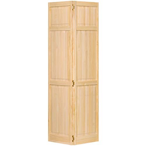 " Closet Door, Bi-fold, 6-Panel Style Solid Wood () 80x36