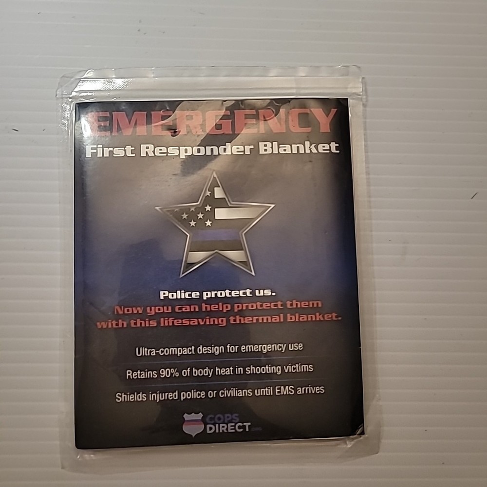 First Responder Emergency Blanket