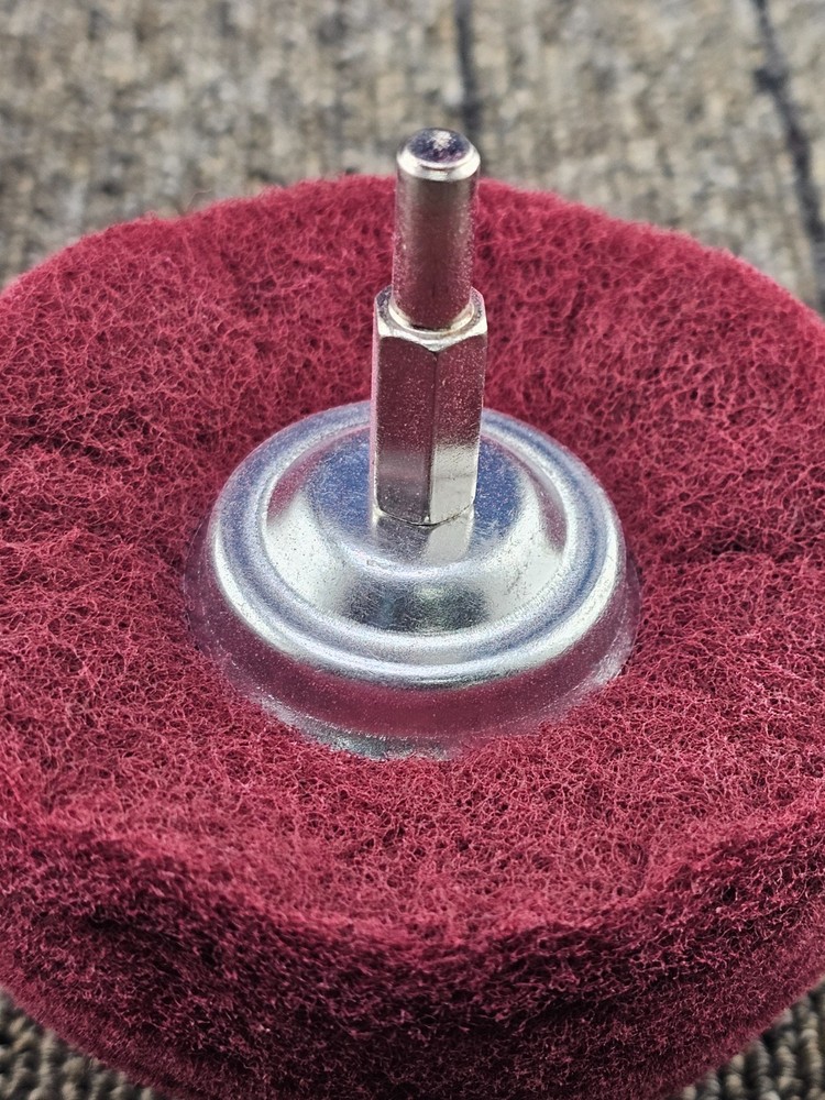 (7 PCS) Polishing Brushing Shaped scouring pad Grinding Head