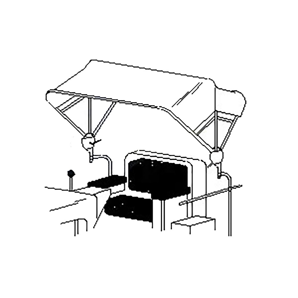 A-6A233 Replacement 3 Bow Cover - Fits Universal Product Models