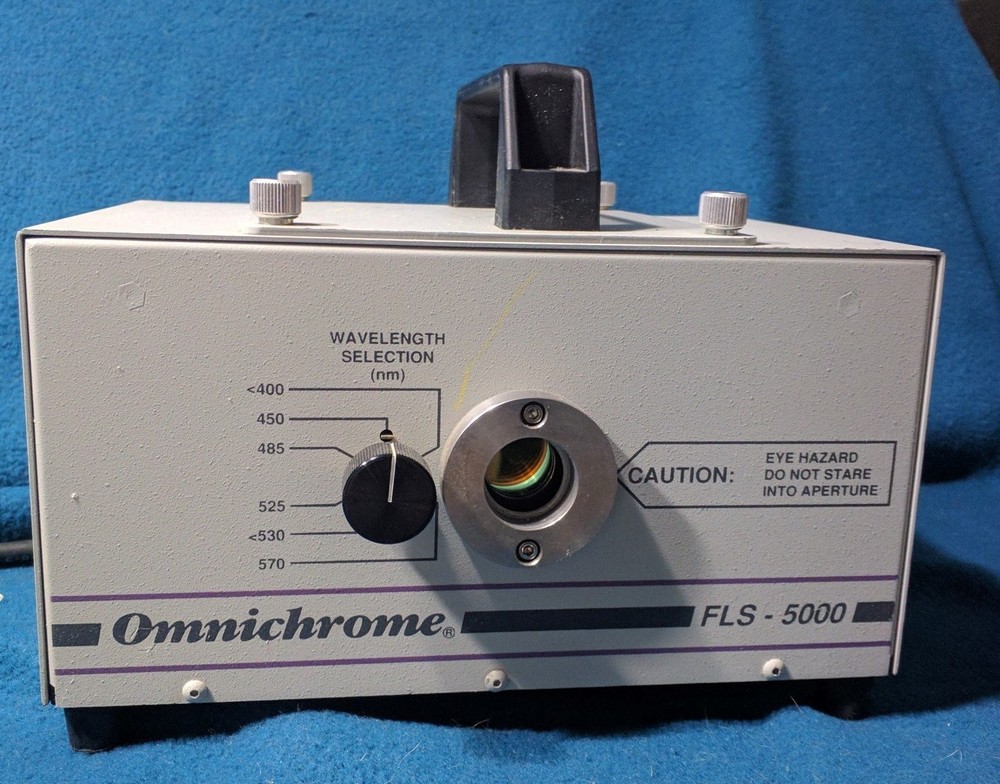 Omnichrome FLS 5000 Forensic Light Source Alternative Light Source
