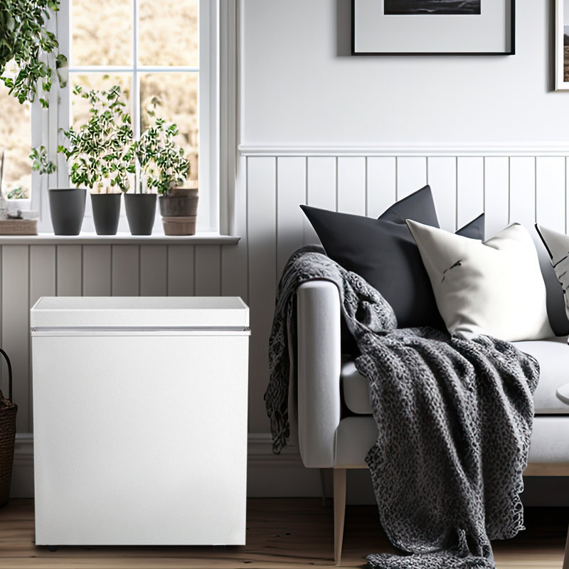 1.8 cu.ft Garage-Ready Chest Freezer with Temperature Controls