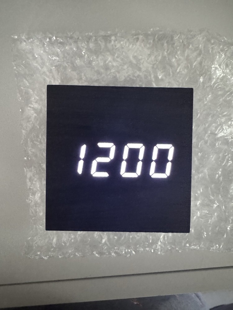 Led Travel Alarm Clock