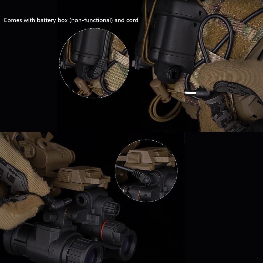 AN/PVS31 NVG Dummy Model Binocular Night Vision Goggle (No Function, No Battery)