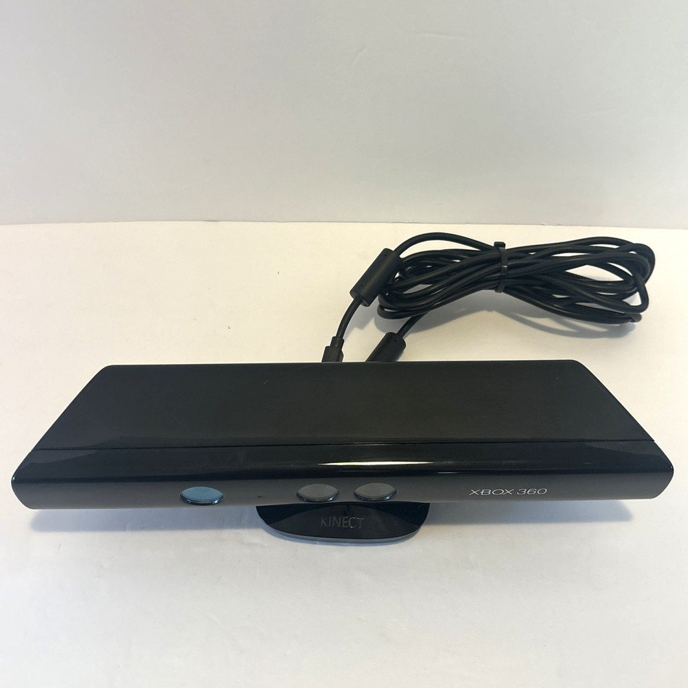 Microsoft Xbox 360 Kinect Motion Sensor Bar 1473 & 3 Games Bundle Tested& Works