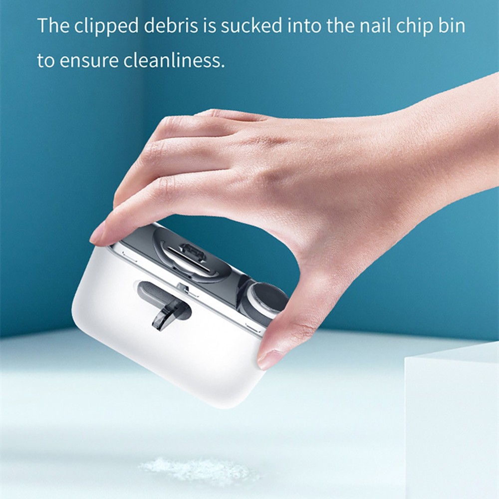 Multi Function Electric Nail Clipper Professional Rechargeable Nail Cutter