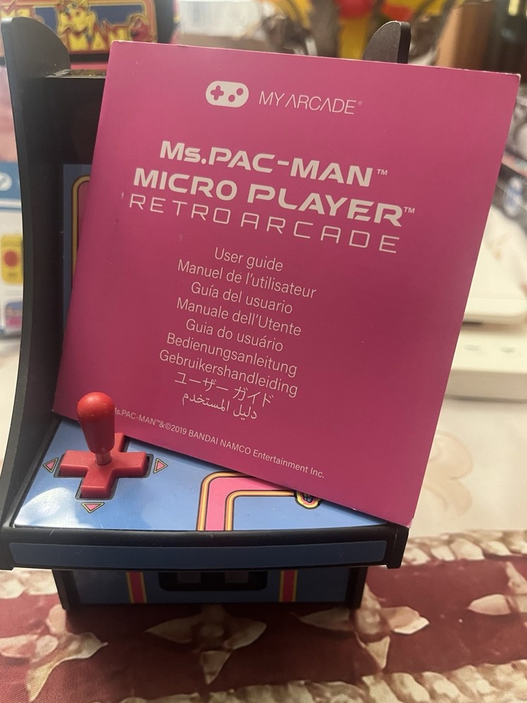 Arcade Ms. Pac-Man Micro Player Pro Portable Retro Arcade