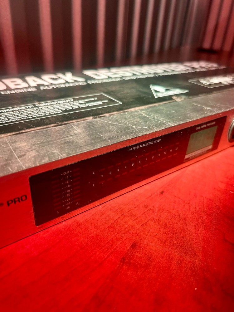 Behringer DSP1124P 24-Bit Dual Engine Feedback Destroyer Parametric EQ