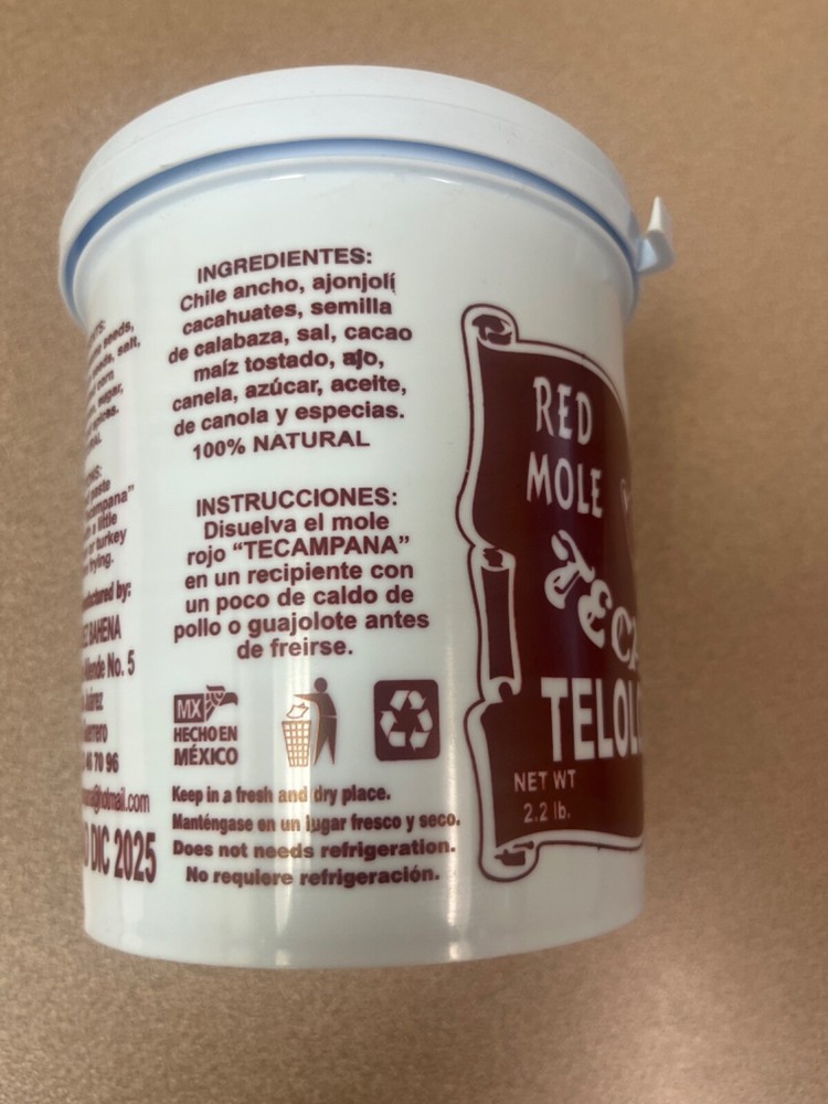 MOLE TELOLOAPAN TECAMPANA 1 KG