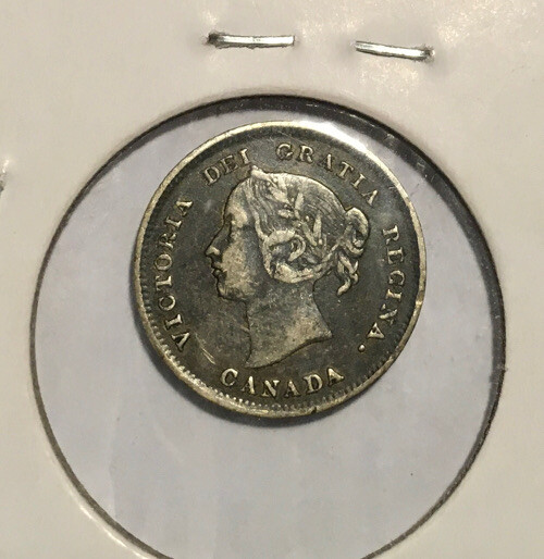 Canada 5c Silver 1888