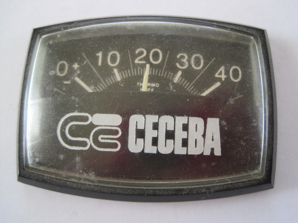 CE Ceceba Celsius?  Thermometer 2.5"x2"
