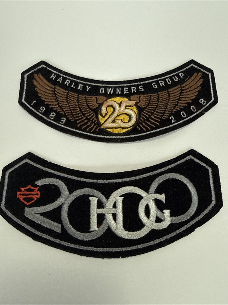Harley Davidson Patch Pin Lot Owners Group Hog