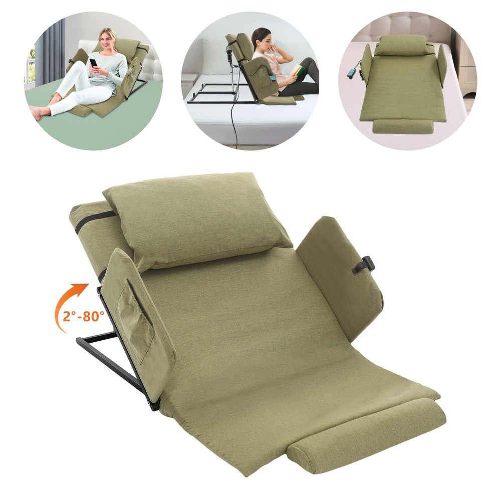 2-80° Electric Lifting Adjustable Bed Back Rest Electric Auxiliary Backrest