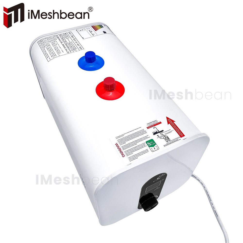 15L/4 Gall Instant Electric Hot Water Heater Shower Compact Mini-Tank Storage RV