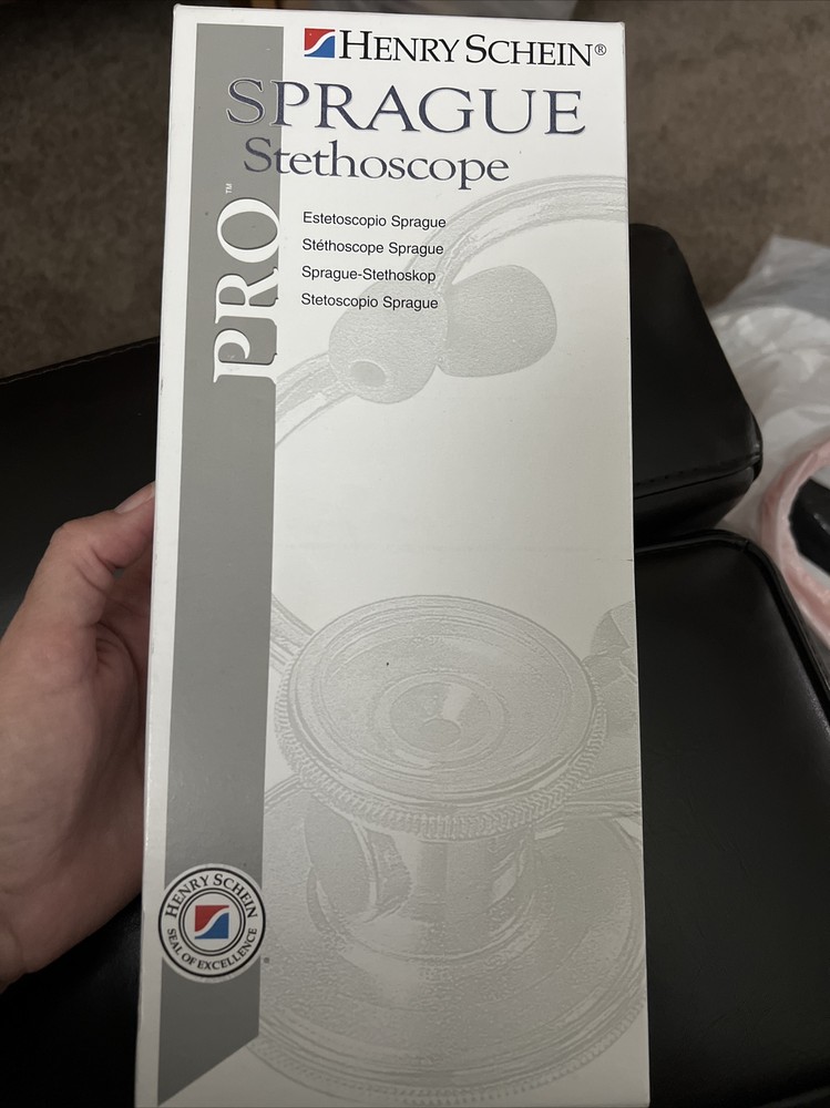 Henry Schein Sprague Pro Stethoscope Black
