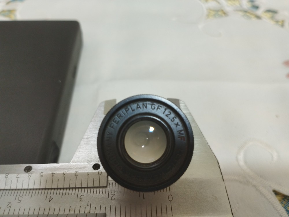 Leitz Wetzlar Periplan GF 12.5 MF German Microscope Eye Piece