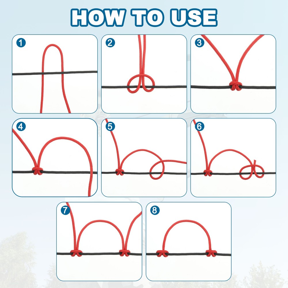 Archery D Loop Rope 10FT Bow String Release Nock Nocking Bright Green